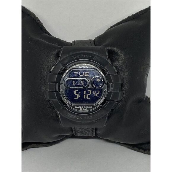 Casio Baby-G BGD-140 Women\'s Black Leather Digital Dial Quartz Watch WO316 main image 7